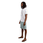 Printed Stretch Short Sleeve Crew Neck Tee | Fun In The Sun