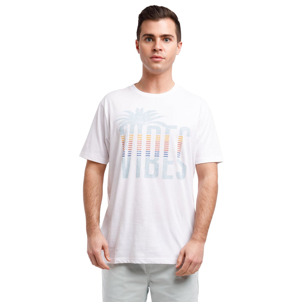 Organic Short Sleeve Crew Neck Tee | It's A Vibe