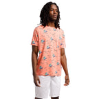 Printed Stretch Short Sleeve Crew Neck Tee | Jet Skiing BC