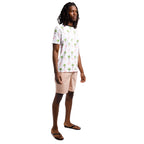 Printed Stretch Short Sleeve Crew Neck Tee | Lookin' Cool By The Pool