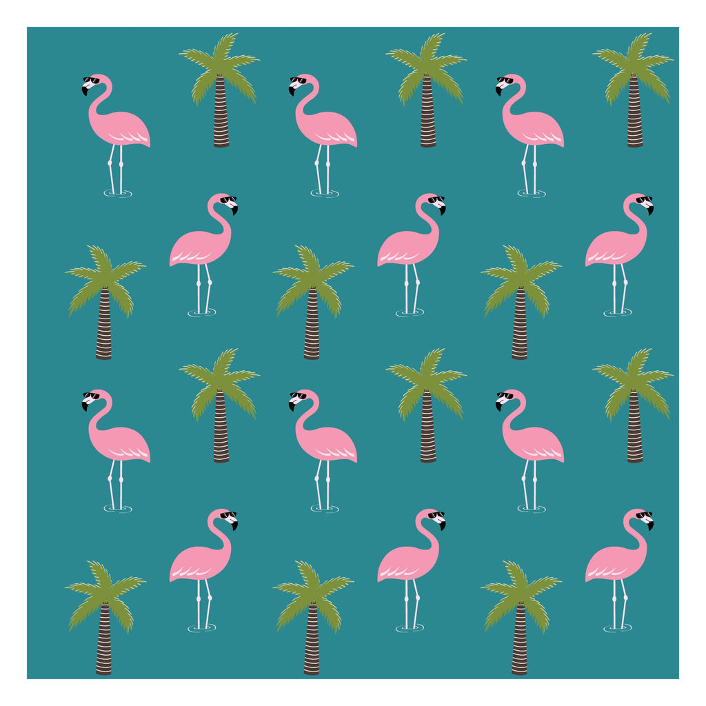 Printed Stretch Short Sleeve Crew Neck Tee | Lookin' Cool By The Pool