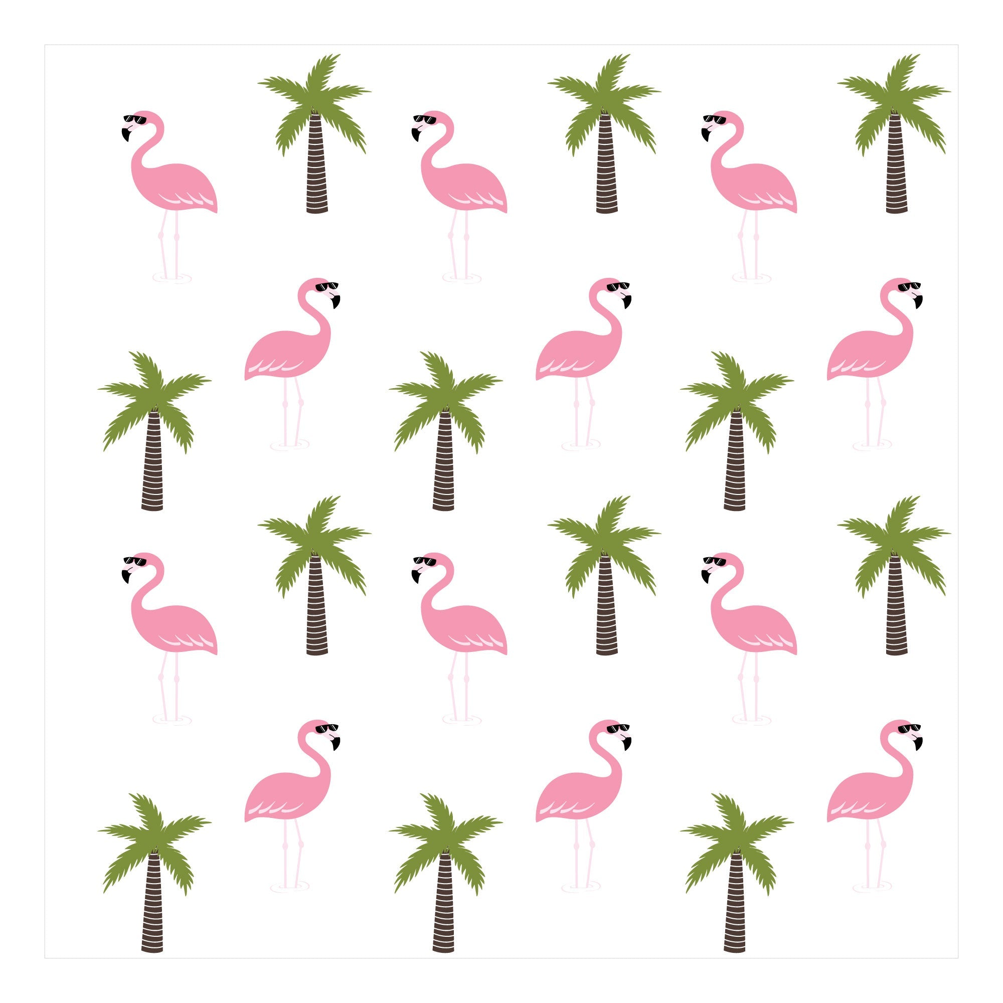 Printed Stretch Short Sleeve Crew Neck Tee | Lookin' Cool By The Pool