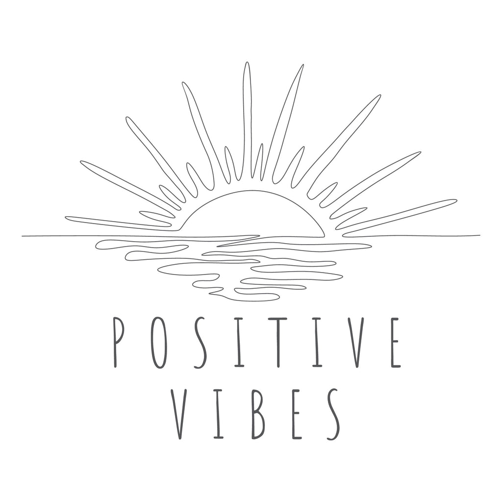 Organic Short Sleeve Crew Neck | Positive Vibes