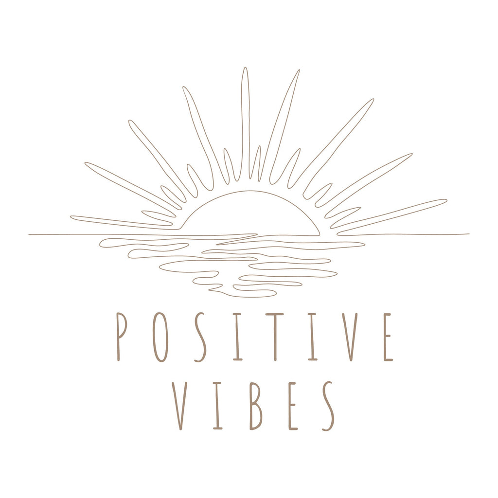 Organic Short Sleeve Crew Neck | Positive Vibes