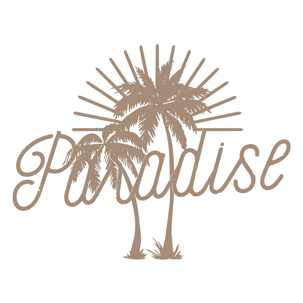 Organic Short Sleeve Crew Neck Tee | It's Paradise