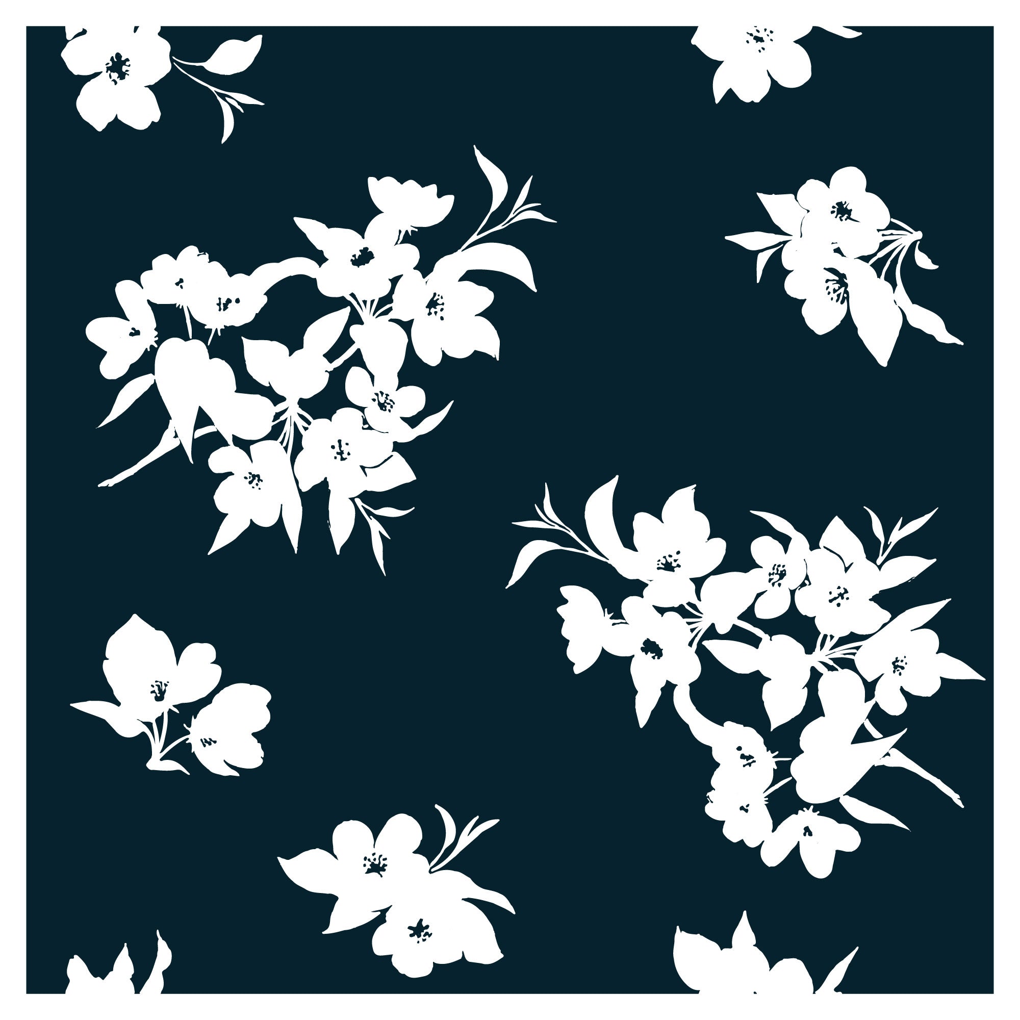 Super Soft Relaxed Printed Short Sleeve Button Up Shirt | Cherry Blossoms