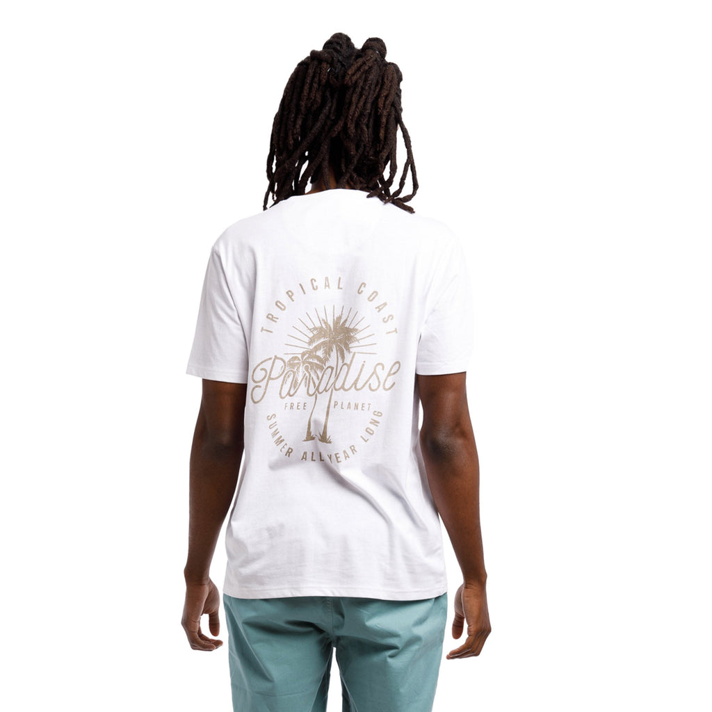Organic Short Sleeve Crew Neck Tee | It's Paradise