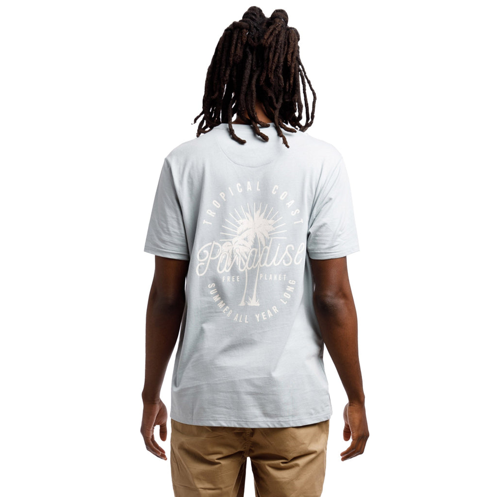 Organic Short Sleeve Crew Neck Tee | It's Paradise